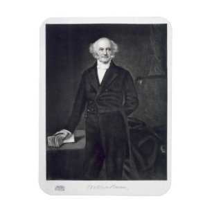 Martin Van Buren 8th president av den eniga Magnet