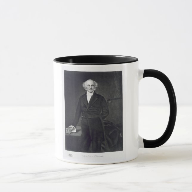 Martin Van Buren 8th president av den eniga Mugg (Höger)