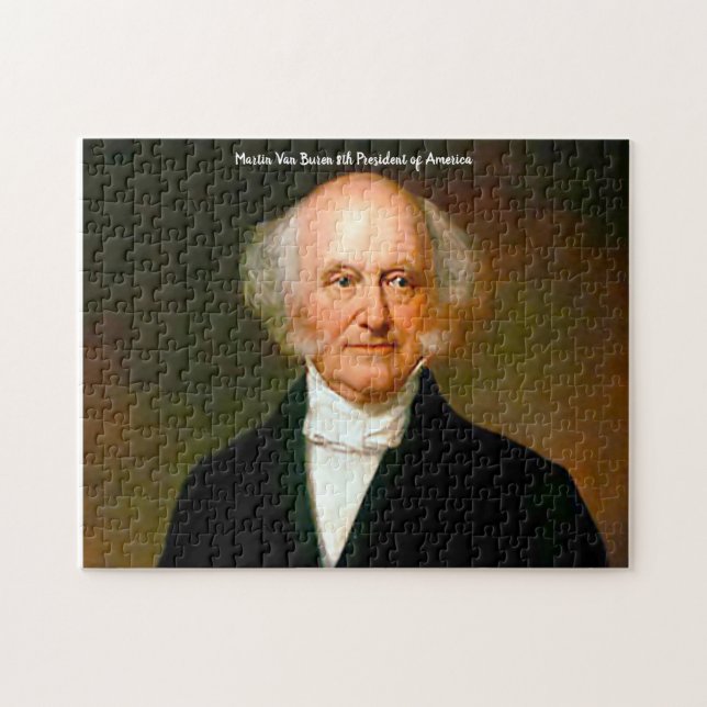 Martin Van Buren  Amerikas 8:e president. Pussel (Horisontell)