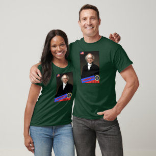 Martin Van Buren Basebollkort Tee