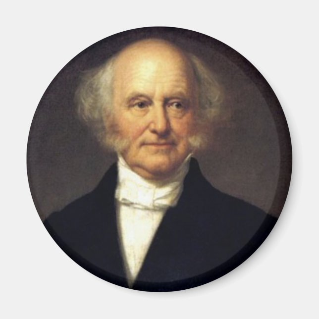 Martin Van Buren magnet (Framsidan)