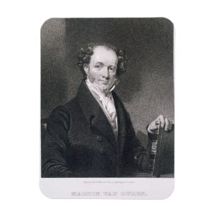 Martin Van Buren som inristas av E. Wellmore Magnet