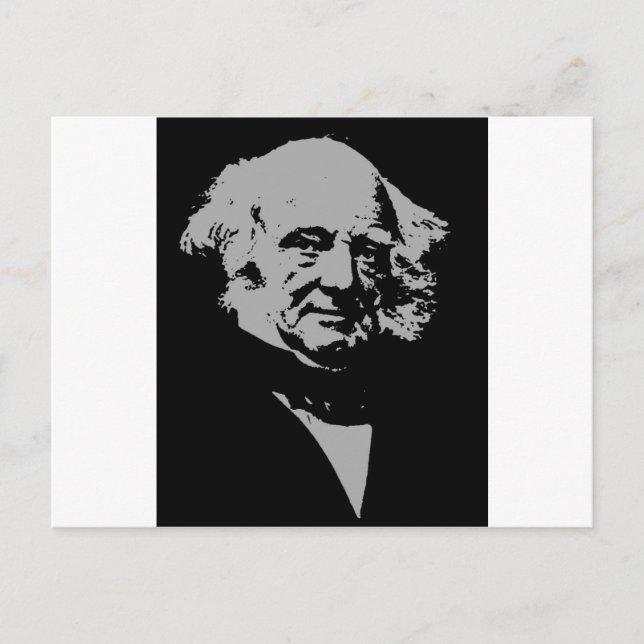 Martin Van Buren Vykort (Framsida)