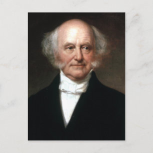 Martin Van Buren Vykort