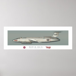 Martin XB-51-profilPoster Poster