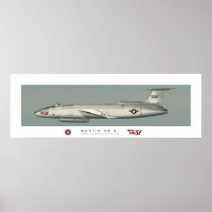 Martin XB-51-profilPoster Poster