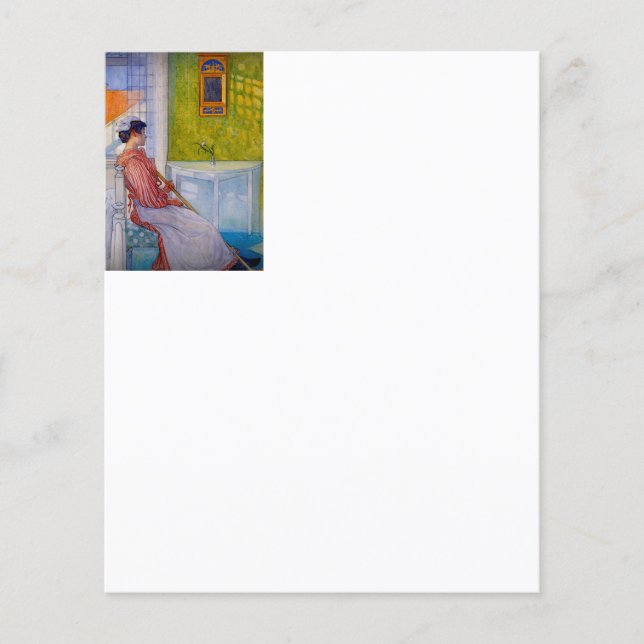 Martina the Maid Resting Flygblad (Framsidan)