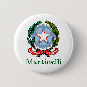 Martinelli republik av italien knapp