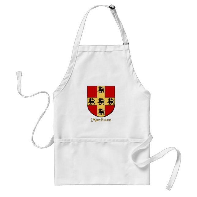 Martinez Family Shield Apron Förkläde (Framsidan)