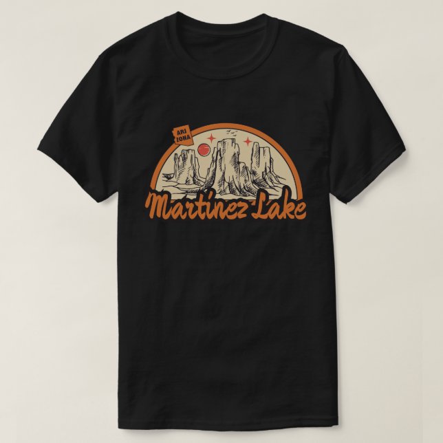 Martinez Lake, Arizona T-shirt (Design framsida)