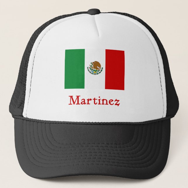 Martinez mexicansk flagga keps (Framsida)