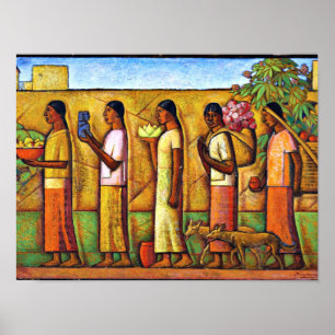 Martinez - På väg till marknaden Poster