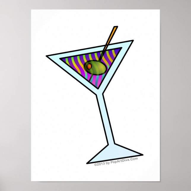 MARTINI-AFFISCHER & ARKIVTRYCK POSTER (Framsidan)