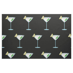 Martini Älskare Cocktail Glas Bartender Alkohol Tyg