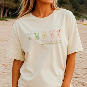 Martini Bachelorette Beach Cover-Up eller Ssov T Shirt