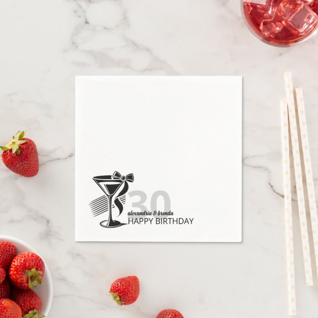 Martini-båge Pappersservett (Insitu)