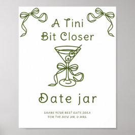 Martini Bow-Möhippa Nattkvällstexter Poster