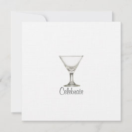 Martini Bröllop Inbjudningar