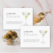 Martini brudfest Recept för bruden