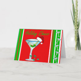 Martini Christmas Holiday Christmas cards Helgkort
