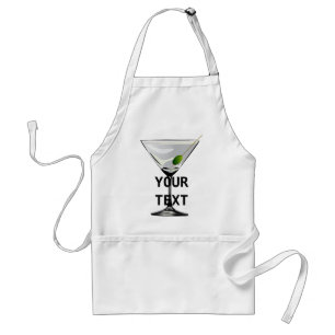 Martini Cocktail Apron-mall Förkläde