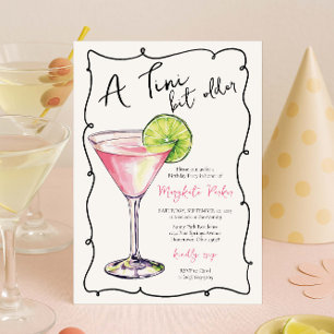 Martini Cocktail-Födelsedagsfest Inbjudningar