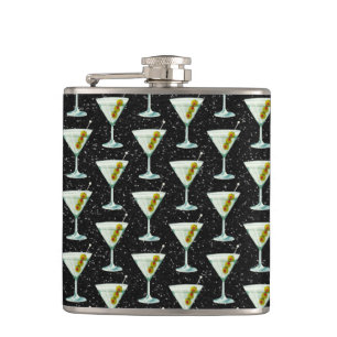 Martini Cocktail Mönster Fickplunta