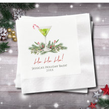 Martini Cocktail Party Anpassad Candy Cane Martini