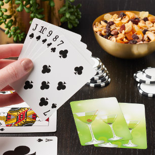 Martini Cocktails Spelkort