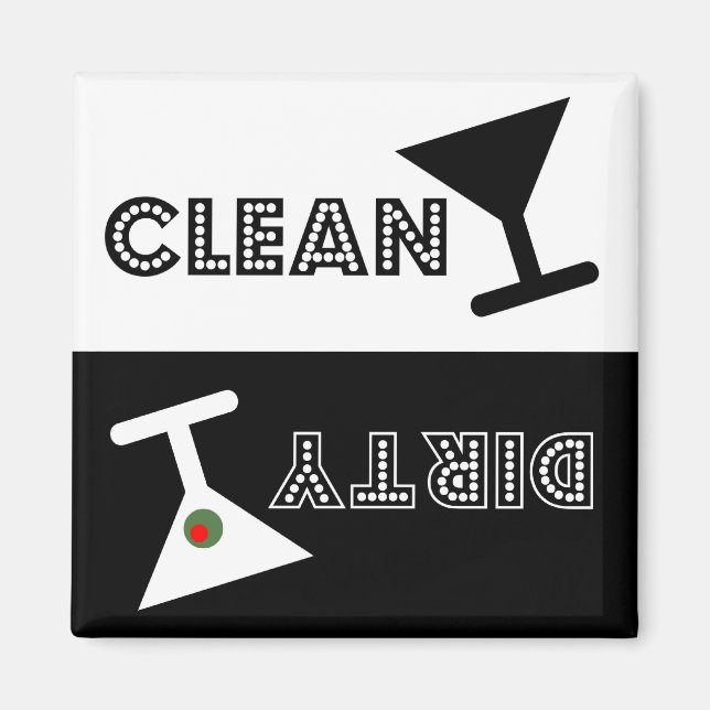 Martini dishwasher magnet (Framsidan)