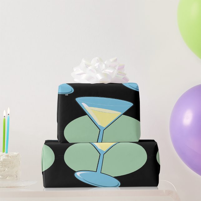 Martini Drink Presentpapper (Skapare uppladdad)