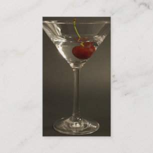 Martini dryckvisitkort visitkort