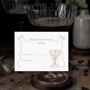 Martini Espresso Hur många bows Möhippa-spel? Tilläggskort