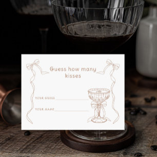 Martini Espresso Hur många kysser Möhippa spel Tilläggskort
