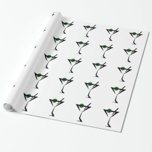 Martini exponeringsglas presentpapper