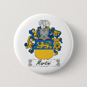 Martini familjvapensköld knapp