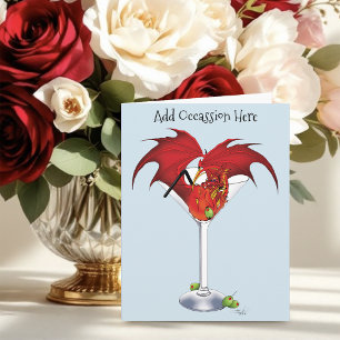 Martini Fantasy Red Dragon Kort