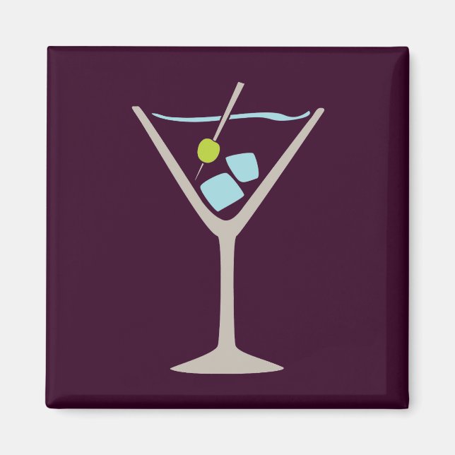 Martini Glass Magnet (Framsidan)