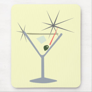 Martini Glass Mousepad Musmatta