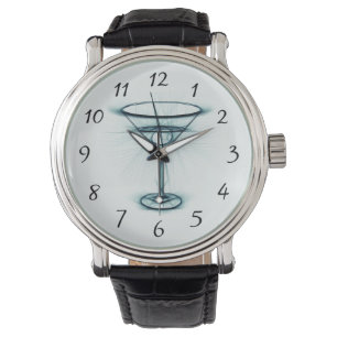 Martini Glass Sketch Armbandsur