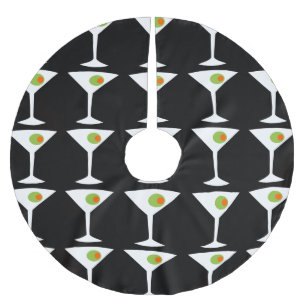 Martini Julgran Skirt (svart) Julgransmatta Borstad Polyester