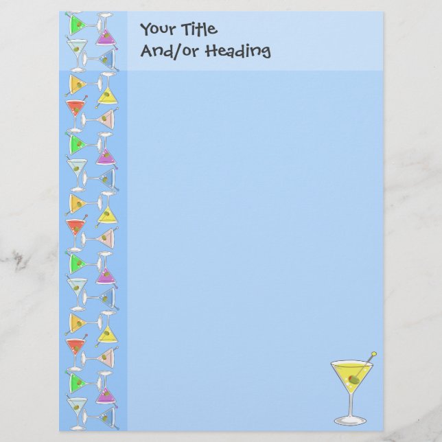 Martini Letterhead Brevhuvud (Framsida)