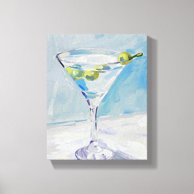 Martini Målningduk Canvastryck (Framsida)