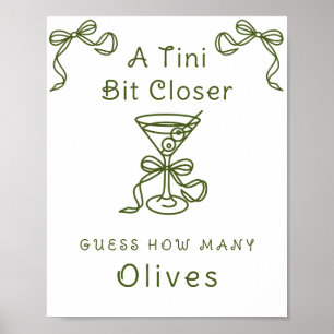 Martini Möhippa - Hur många oliver Poster