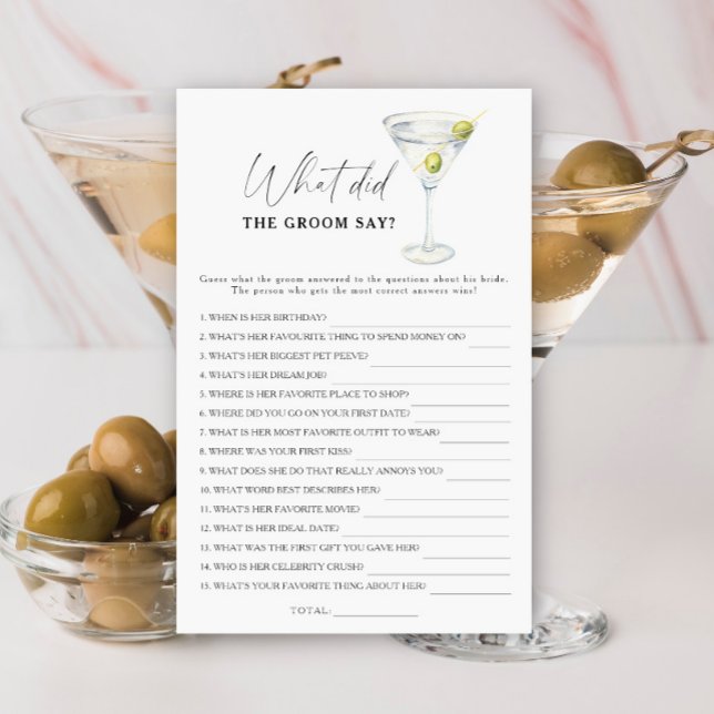 Martini möhippa Vad sa brudgummen (Skapare uppladdad)
