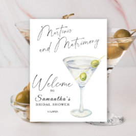 Martini Möhippa Välkommen Poster