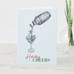 Martini och skida helgdag kort