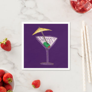Martini Party Pappersservett