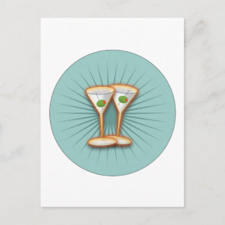 Martini Party Vykort