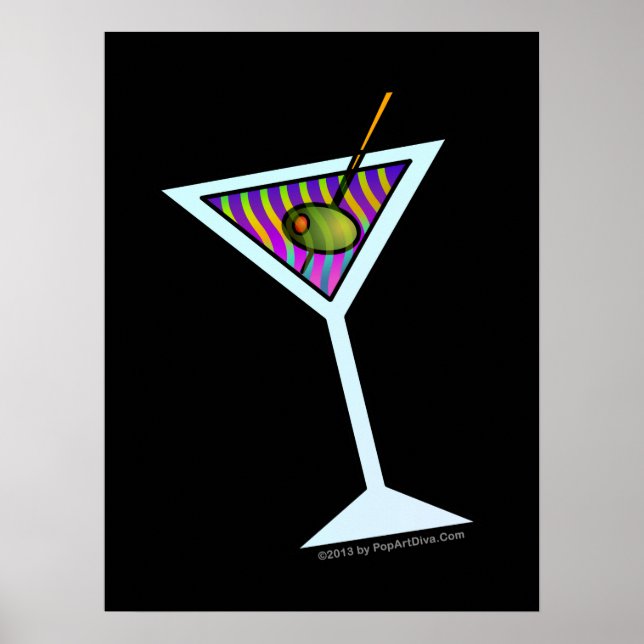 MARTINI POSTER & ARKIVALA SKRIVNINGAR (Framsidan)